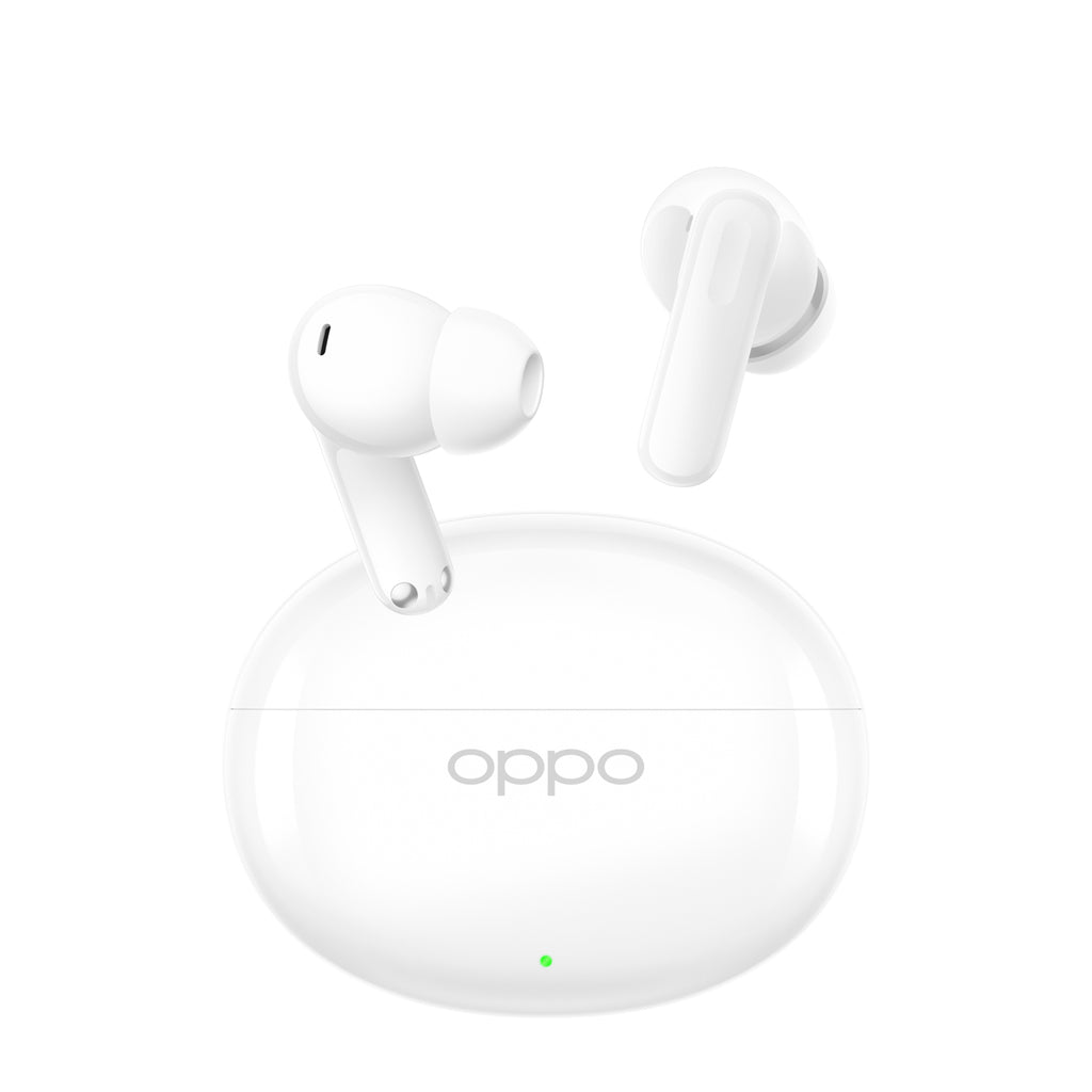 Oppo Enco Air5 belaidės į ausis įstatomos ausinės su ANC ir AI vertimu - baltos -- Headphones