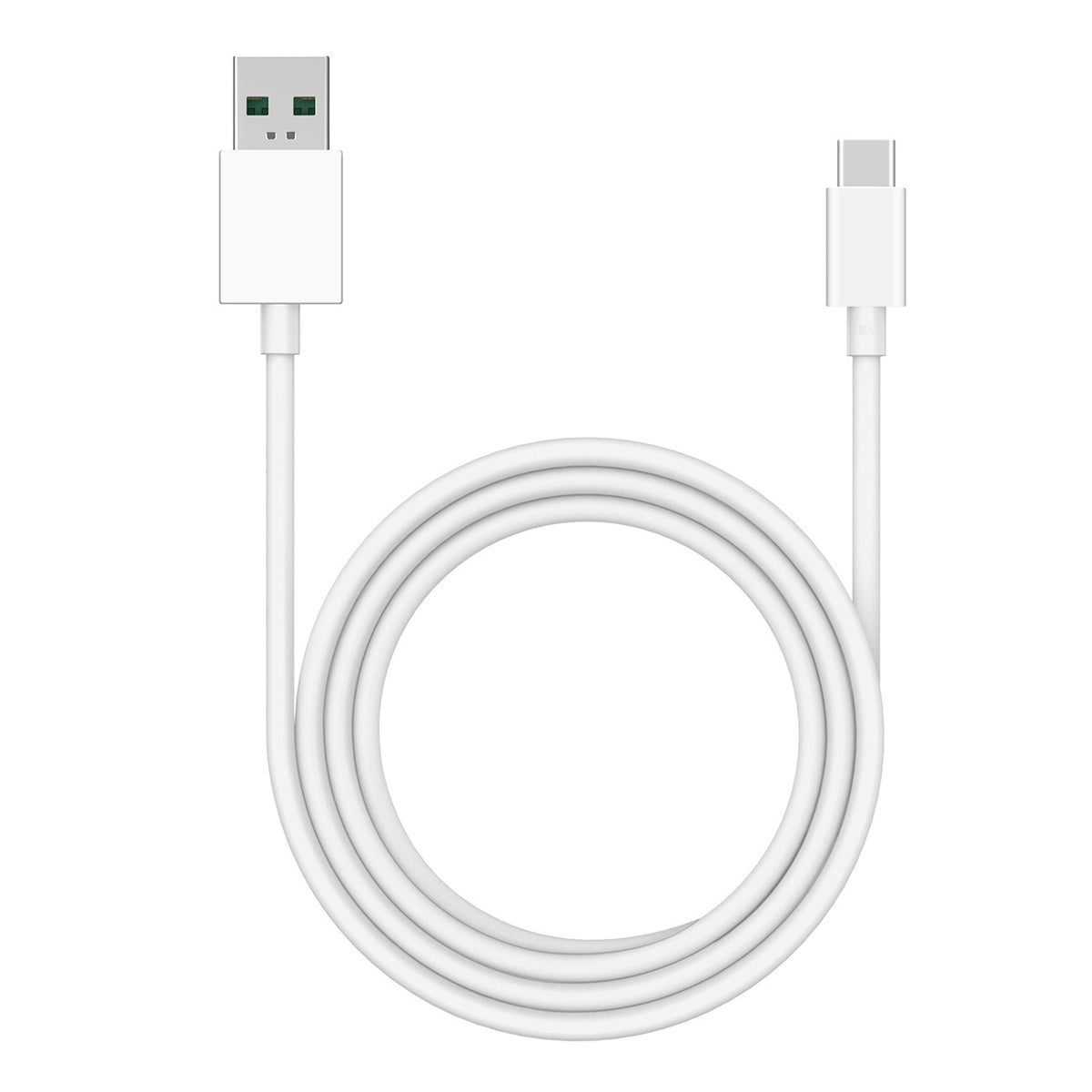 OPPO DL129 USB kabelis 8 A USB-A - USB-C 1 m - baltas -- Cell phone cables