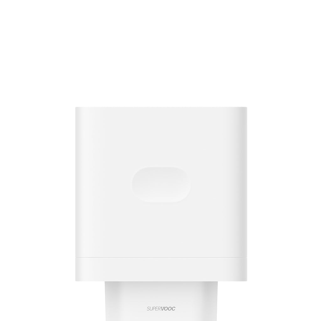 Oppo VCBAOBEH 100W USB-A sieninis įkroviklis su USB-A į USB-C kabeliu - balta -- Cell phone chargers