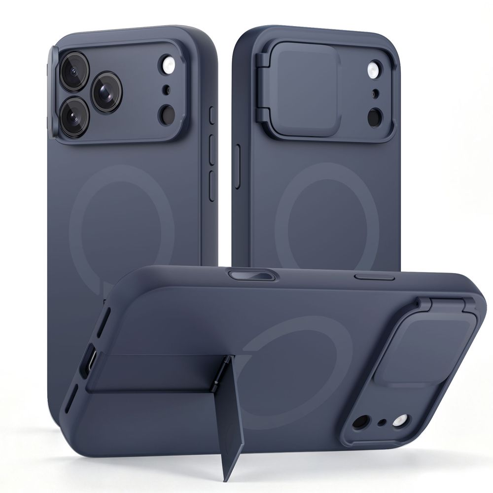 Tech-Protect Kevlar Aura MagSafe dėklas iPhone 18 Pro Max / 17 Pro Max - Tamsiai mėlynai -- iPhone 18 Pro Max / iPhone 17...