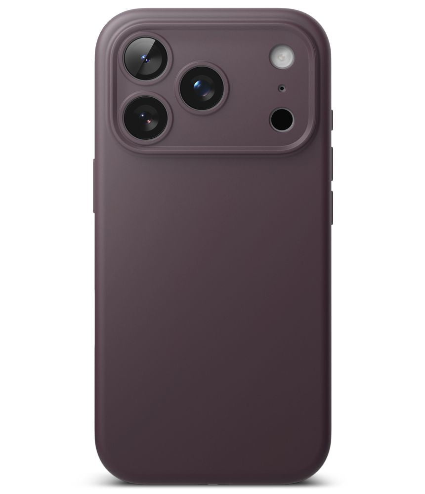Dėklas Ringke Silicone MagSafe skirtas iPhone 18 Pro Max - tamsi vyšninė -- iPhone 18 Pro Max