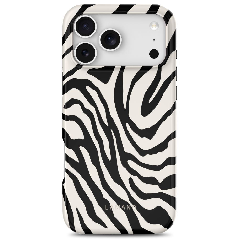 Tech-Protect Lamano MagSafe dėklas iPhone 18 Pro Max / 17 Pro Max - Baltas ir juodas -- iPhone 18 Pro Max / iPhone 17 Pro Max