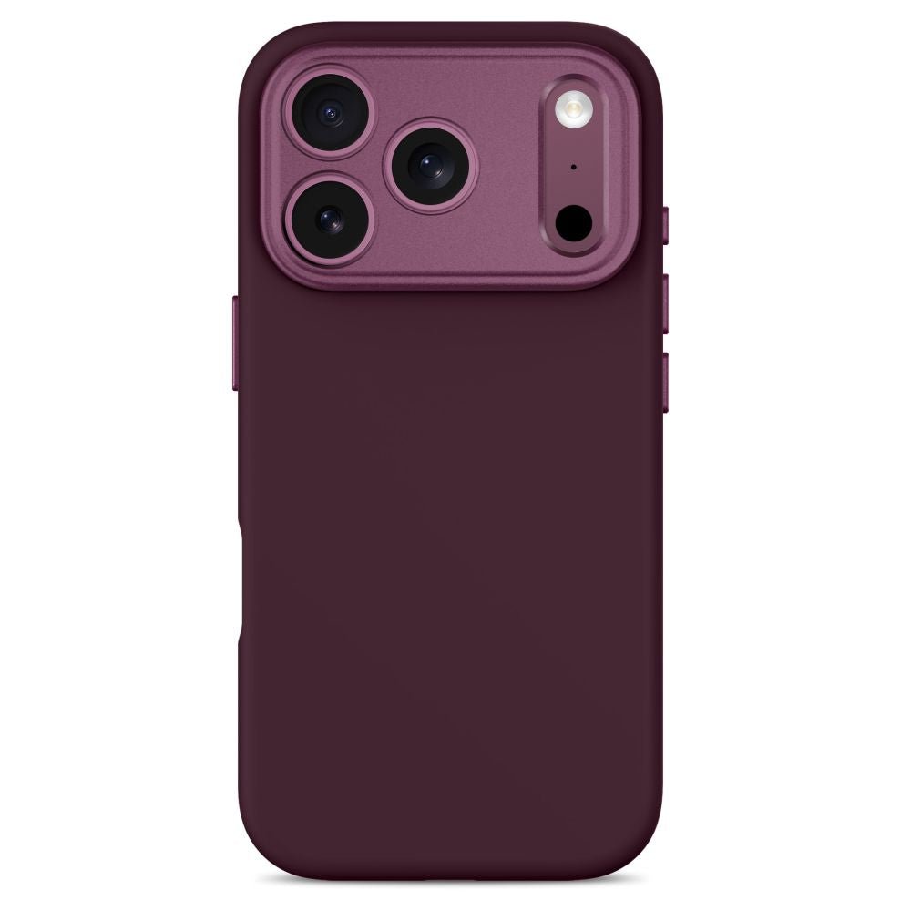 Tech-Protect Uniq MagSafe CC dėklas iPhone 18 Pro / 17 Pro - bordo -- iPhone 18 Pro / iPhone 17 Pro