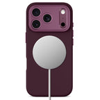 Tech-Protect Uniq MagSafe CC dėklas iPhone 18 Pro / 17 Pro - bordo -- iPhone 18 Pro / iPhone 17 Pro