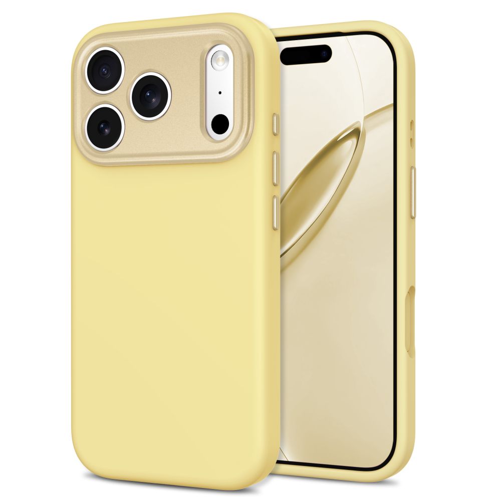 Tech-Protect Uniq MagSafe CC dėklas iPhone 18 Pro / 17 Pro - geltona -- iPhone 18 Pro / iPhone 17 Pro