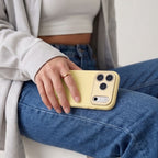 Tech-Protect Uniq MagSafe CC dėklas iPhone 18 Pro / 17 Pro - geltona -- iPhone 18 Pro / iPhone 17 Pro