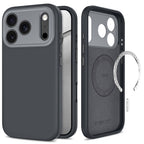 Tech-Protect Uniq MagSafe CC dėklas iPhone 18 Pro Max / 17 Pro Max - grafito spalvos -- iPhone 18 Pro Max / iPhone 17 Pro Max