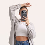 Tech-Protect Uniq MagSafe CC dėklas iPhone 18 Pro Max / 17 Pro Max - grafito spalvos -- iPhone 18 Pro Max / iPhone 17 Pro Max
