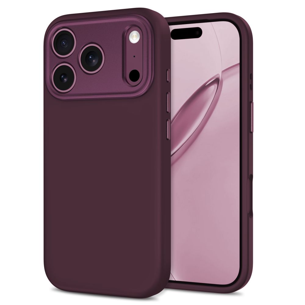 Tech-Protect Uniq MagSafe CC dėklas iPhone 18 Pro Max / 17 Pro Max - bordo -- iPhone 18 Pro Max / iPhone 17 Pro Max
