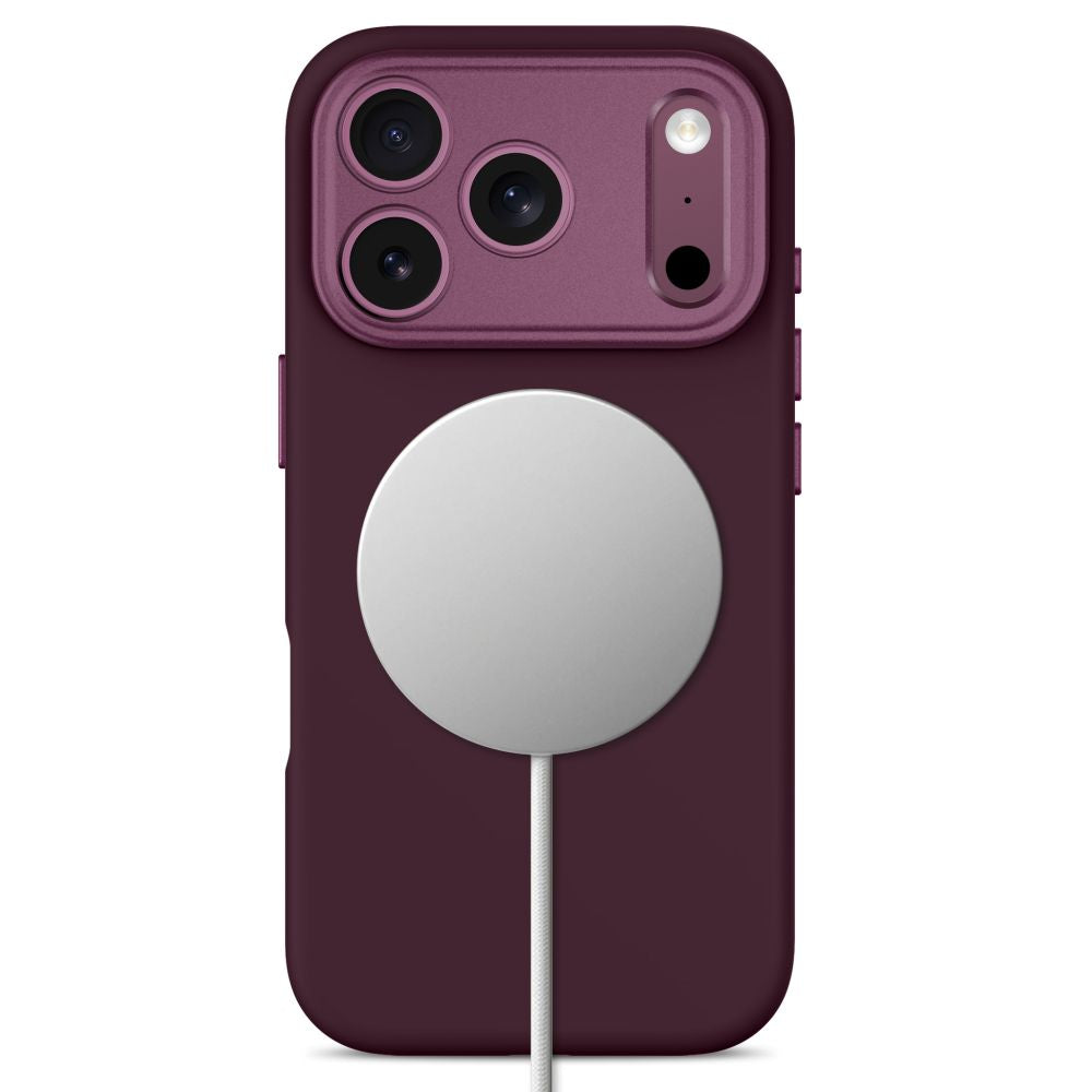 Tech-Protect Uniq MagSafe CC dėklas iPhone 18 Pro Max / 17 Pro Max - bordo -- iPhone 18 Pro Max / iPhone 17 Pro Max