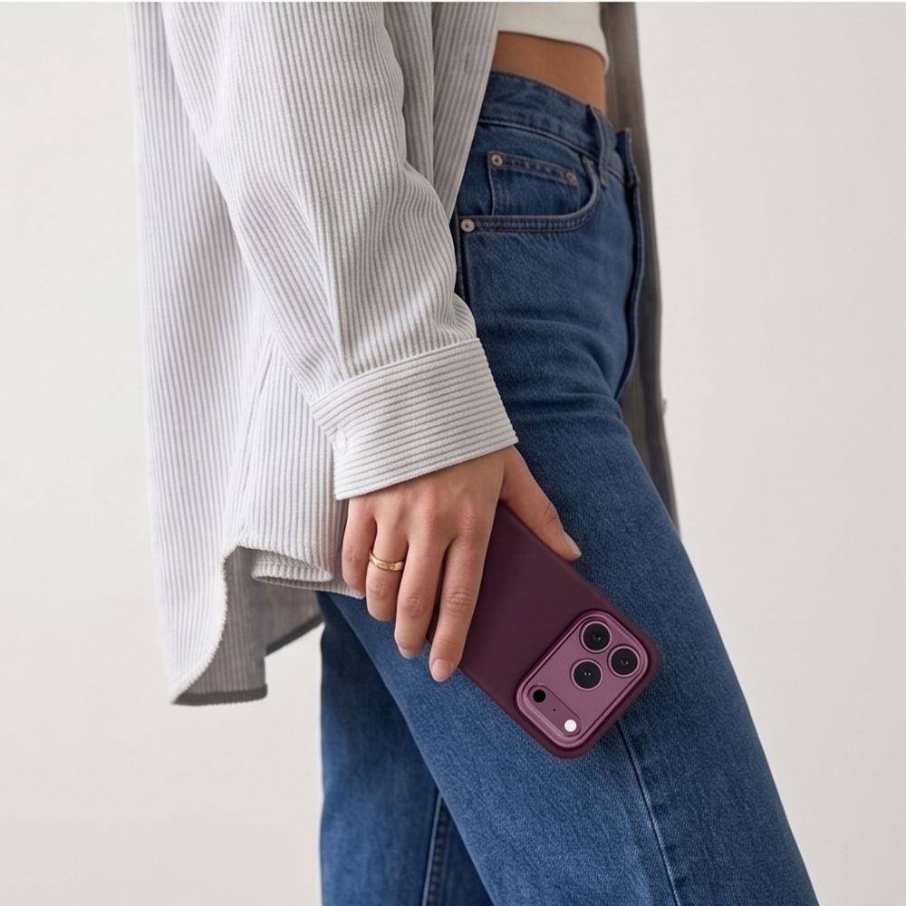 Tech-Protect Uniq MagSafe CC dėklas iPhone 18 Pro Max / 17 Pro Max - bordo -- iPhone 18 Pro Max / iPhone 17 Pro Max
