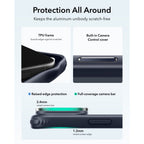 ESR Classic Hybrid Kickstand MagSafe dėklas iPhone 18 Pro / 17 Pro - mėlyna -- iPhone 18 Pro / iPhone 17 Pro