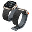 Spigen Athlex Air M dirželis Apple Watch 44 / 45 / 46 / 49 mm - juodas ir pilkas -- Apple Watch 44mm / Apple Watch 45mm /...