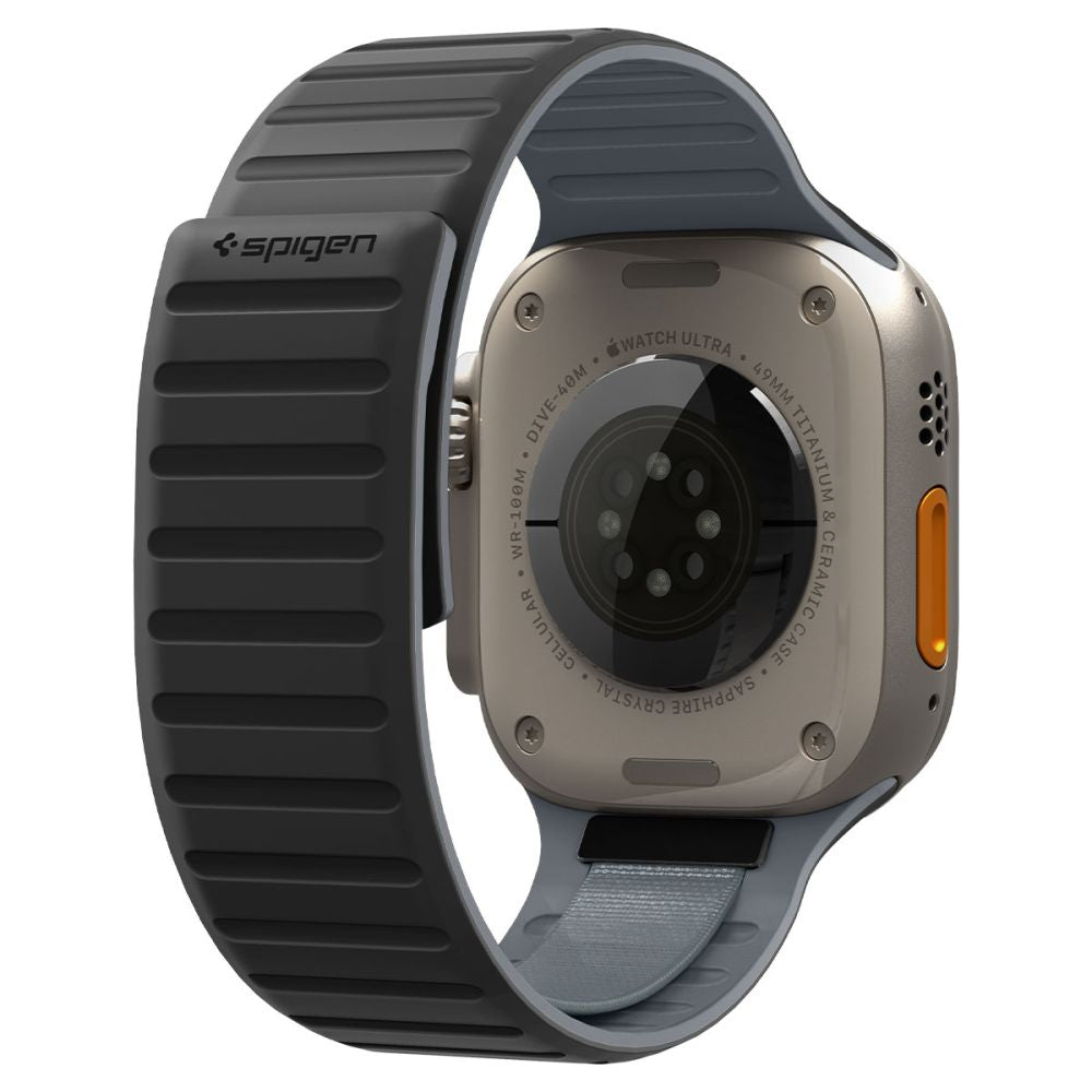 Spigen Athlex Air M dirželis Apple Watch 44 / 45 / 46 / 49 mm - juodas ir pilkas -- Apple Watch 44mm / Apple Watch 45mm /...