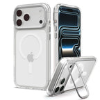 Spigen Ultra Hybrid Optik S MagSafe dėklas iPhone 18 Pro Max / 17 Pro Max - skaidrus sidabrinis -- iPhone 18 Pro Max /...