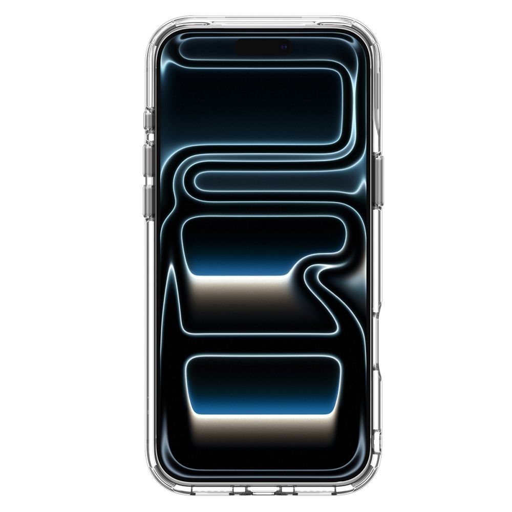 Spigen Ultra Hybrid Optik S MagSafe dėklas iPhone 18 Pro Max / 17 Pro Max - skaidrus sidabrinis -- iPhone 18 Pro Max /...