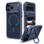 Spigen Ultra Hybrid Optik S MagSafe Case for iPhone 18 Pro Max / 17 Pro Max - Skaidri Tamsiai Mėlyna -- iPhone 18 Pro Max...