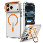 Spigen Ultra Hybrid Optik S MagSafe dėklas iPhone 18 Pro Max / 17 Pro Max - Skaidrus Oranžinis -- iPhone 18 Pro Max /...