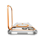 Spigen Ultra Hybrid Optik S MagSafe dėklas iPhone 18 Pro / 17 Pro - Skaidrus Oranžinis -- iPhone 18 Pro / iPhone 17 Pro