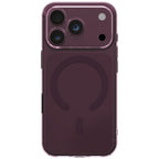 Uniq Airsuit Magclick Charging dėklas iPhone 18 Pro / 17 Pro - Burgundiška -- iPhone 18 Pro / 17 Pro