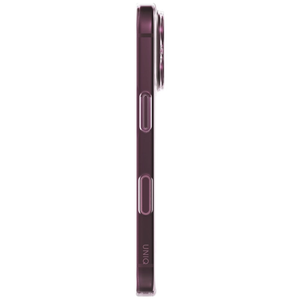 Uniq Airsuit Magclick Charging dėklas iPhone 18 Pro / 17 Pro - Burgundiška -- iPhone 18 Pro / 17 Pro