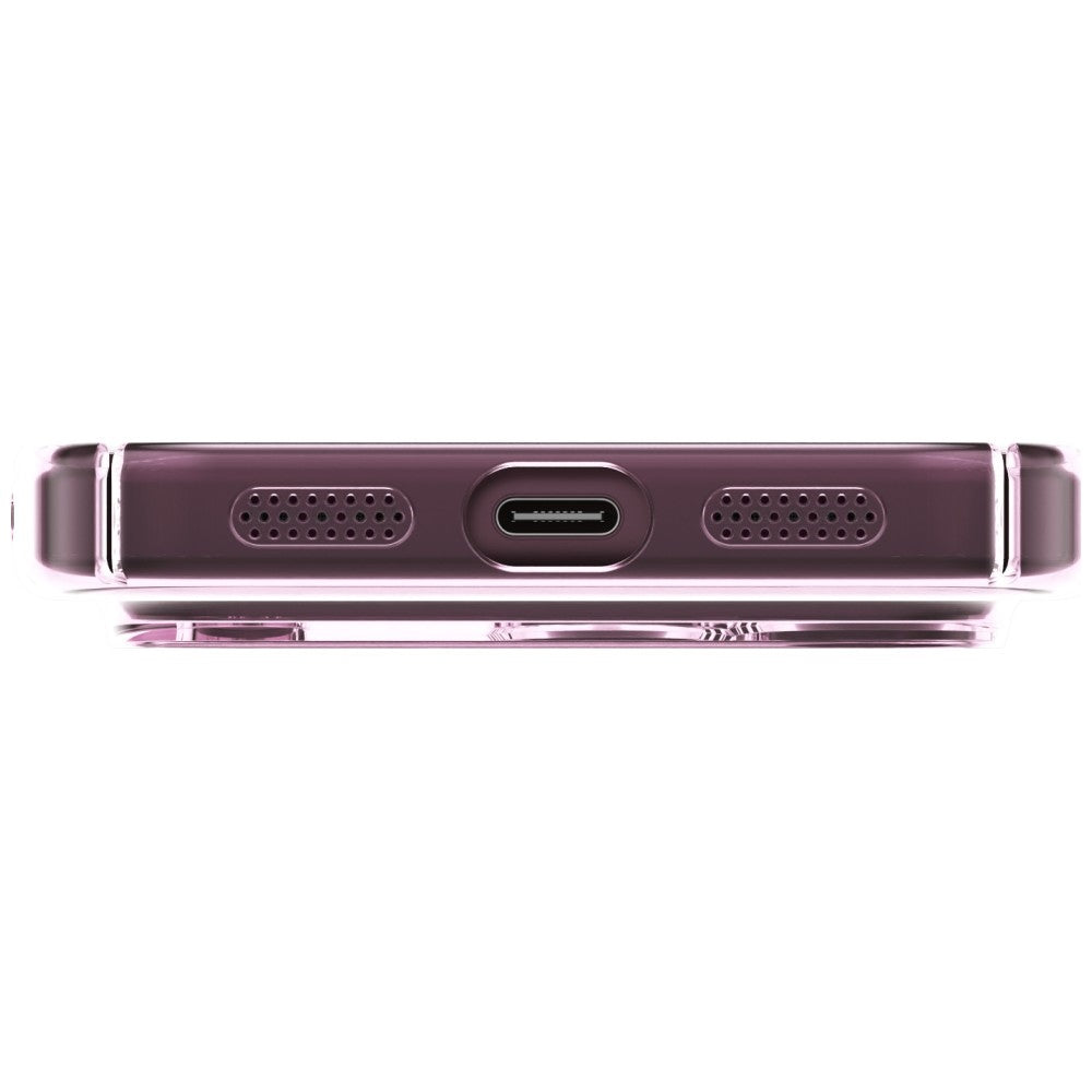 Uniq Airsuit Magclick Charging dėklas iPhone 18 Pro / 17 Pro - Burgundiška -- iPhone 18 Pro / 17 Pro