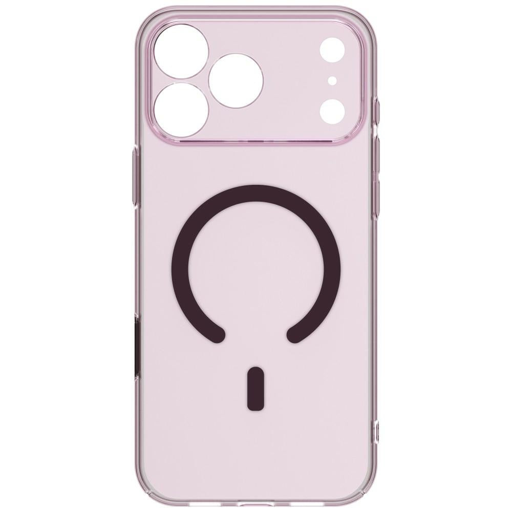 Uniq Airsuit Magclick Charging dėklas iPhone 18 Pro / 17 Pro - Burgundiška -- iPhone 18 Pro / 17 Pro