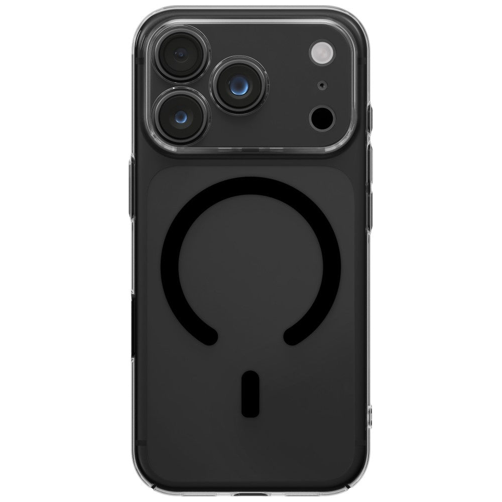 Uniq Airsuit Magclick Charging dėklas iPhone 18 Pro / 17 Pro - Juoda -- iPhone 18 Pro / 17 Pro
