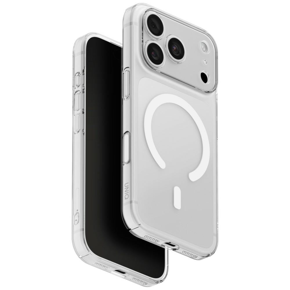Uniq Hybrid Maglick Charging Airsuit dėklas skirtas iPhone 18 Pro / 17 Pro - skaidri -- iPhone 18 Pro / 17 Pro