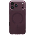 Uniq Airsuit Magclick Charging dėklas skirtas iPhone 18 Pro Max / 17 Pro Max - bordo -- iPhone 18 Pro Max / 17 Pro Max