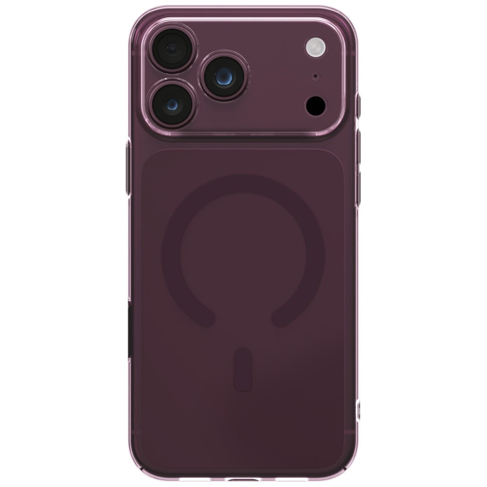 Uniq Airsuit Magclick Charging dėklas skirtas iPhone 18 Pro Max / 17 Pro Max - bordo -- iPhone 18 Pro Max / 17 Pro Max