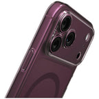 Uniq Airsuit Magclick Charging dėklas skirtas iPhone 18 Pro Max / 17 Pro Max - bordo -- iPhone 18 Pro Max / 17 Pro Max