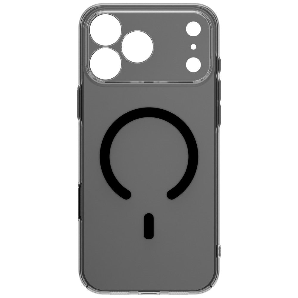 Uniq Airsuit Magclick Charging dėklas skirtas iPhone 18 Pro Max / 17 Pro Max - juoda -- iPhone 18 Pro Max / 17 Pro Max
