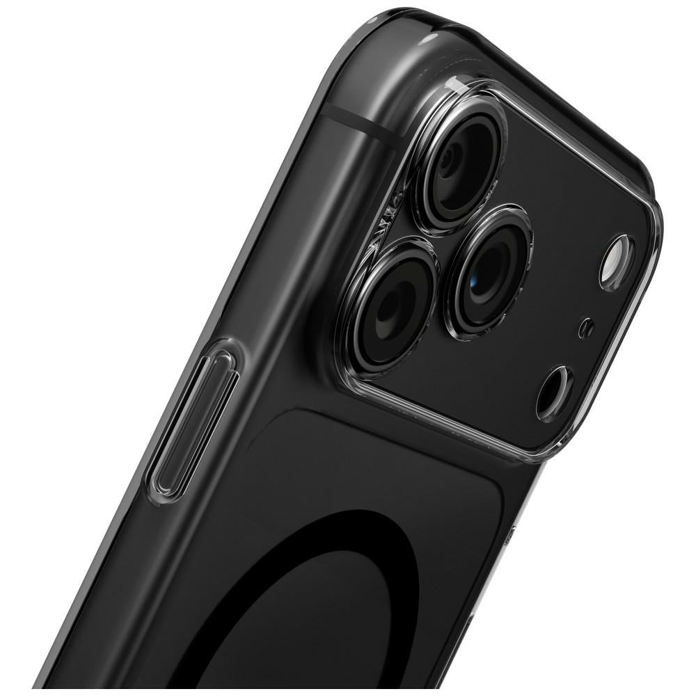 Uniq Airsuit Magclick Charging dėklas skirtas iPhone 18 Pro Max / 17 Pro Max - juoda -- iPhone 18 Pro Max / 17 Pro Max