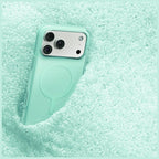 Uniq Clario Magclick Charging dėklas iPhone 18 Pro / 17 Pro - Mėlyna -- iPhone 18 Pro / 17 Pro