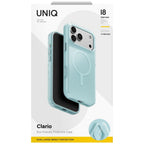 Uniq Clario Magclick Charging eco dėklas iPhone 18 Pro Max / 17 Pro Max - mėtinė -- iPhone 18 Pro Max / 17 Pro Max