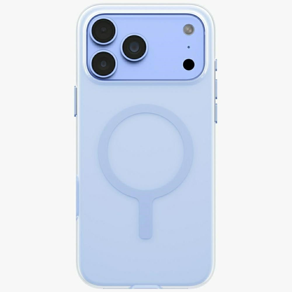 Uniq Clario Magclick įkrovimo dėklas iPhone 18 Pro Max / 17 Pro Max - mėlyna -- iPhone 18 Pro Max / 17 Pro Max