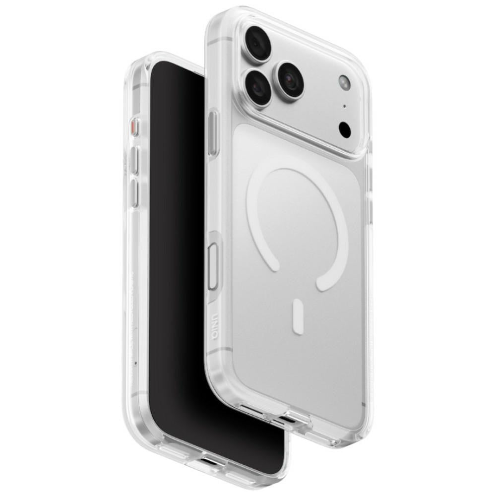 Uniq Clario Magclick įkrovimo dėklas iPhone 18 Pro Max / 17 Pro Max - skaidrus -- iPhone 18 Pro Max / 17 Pro Max