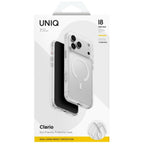 Uniq Clario Magclick įkrovimo dėklas iPhone 18 Pro Max / 17 Pro Max - skaidrus -- iPhone 18 Pro Max / 17 Pro Max