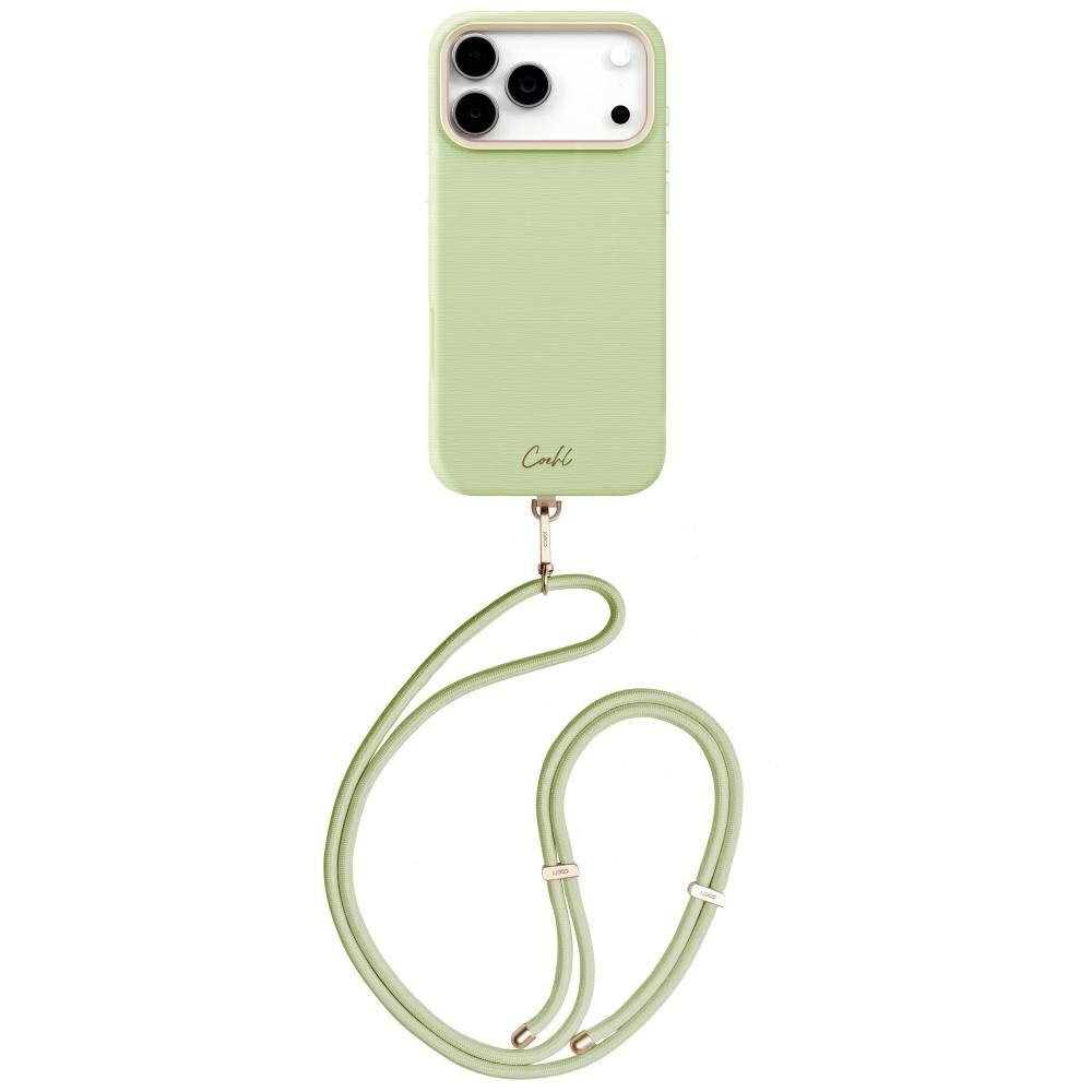 Uniq Coehl Mirelle magnetinis krovimo dėklas skirtas iPhone 17 Pro Max - žalia -- iPhone 17 Pro Max