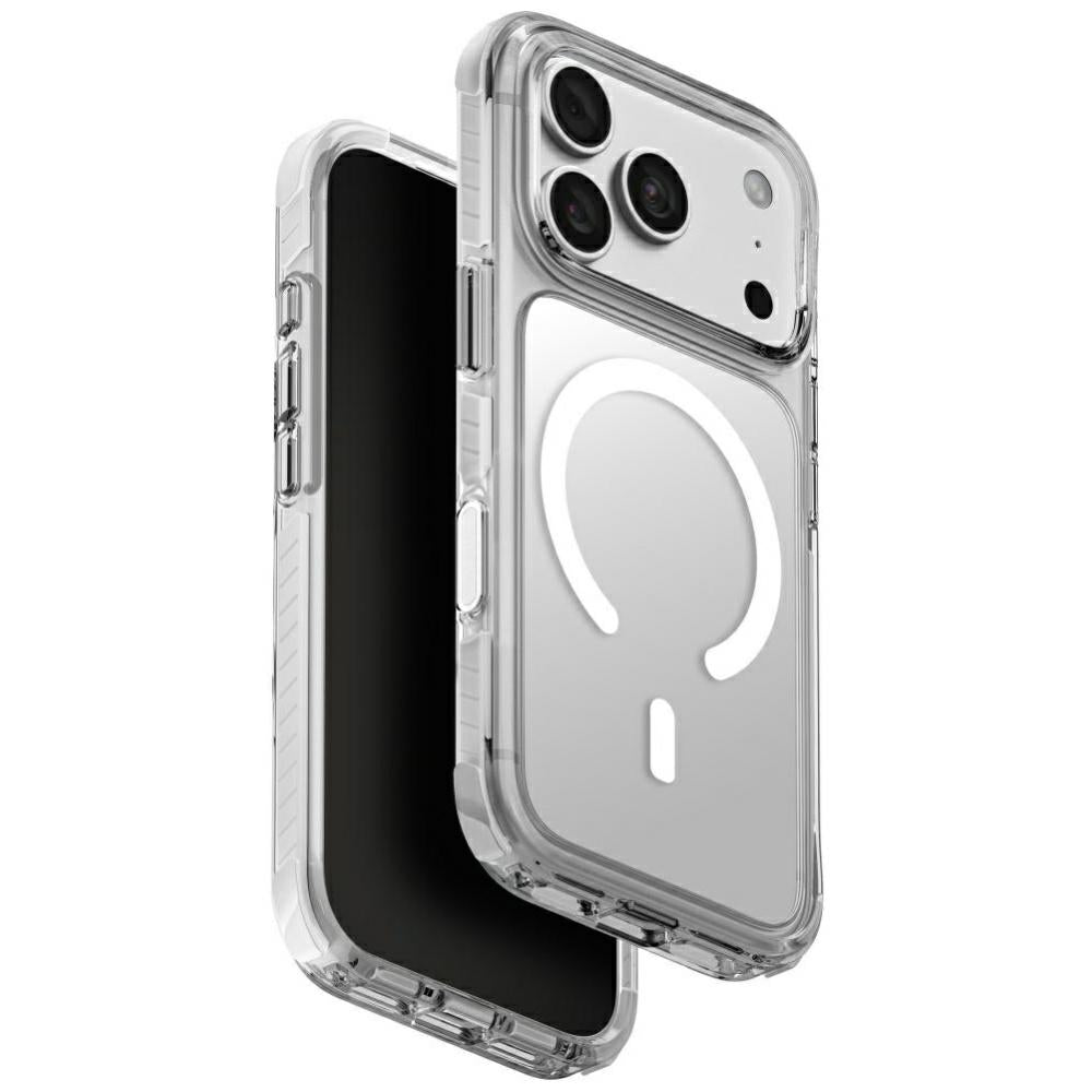 Uniq Combat Magclick krovimo dėklas skirtas iPhone 18 Pro / 17 Pro - balta -- iPhone 18 Pro / iPhone 17 Pro