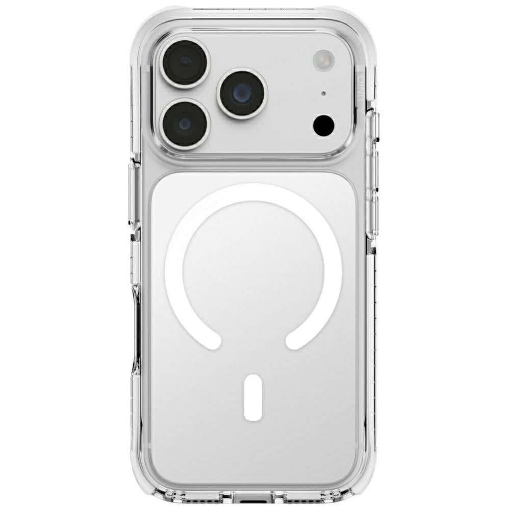 Uniq Combat Magclick krovimo dėklas skirtas iPhone 18 Pro / 17 Pro - balta -- iPhone 18 Pro / iPhone 17 Pro