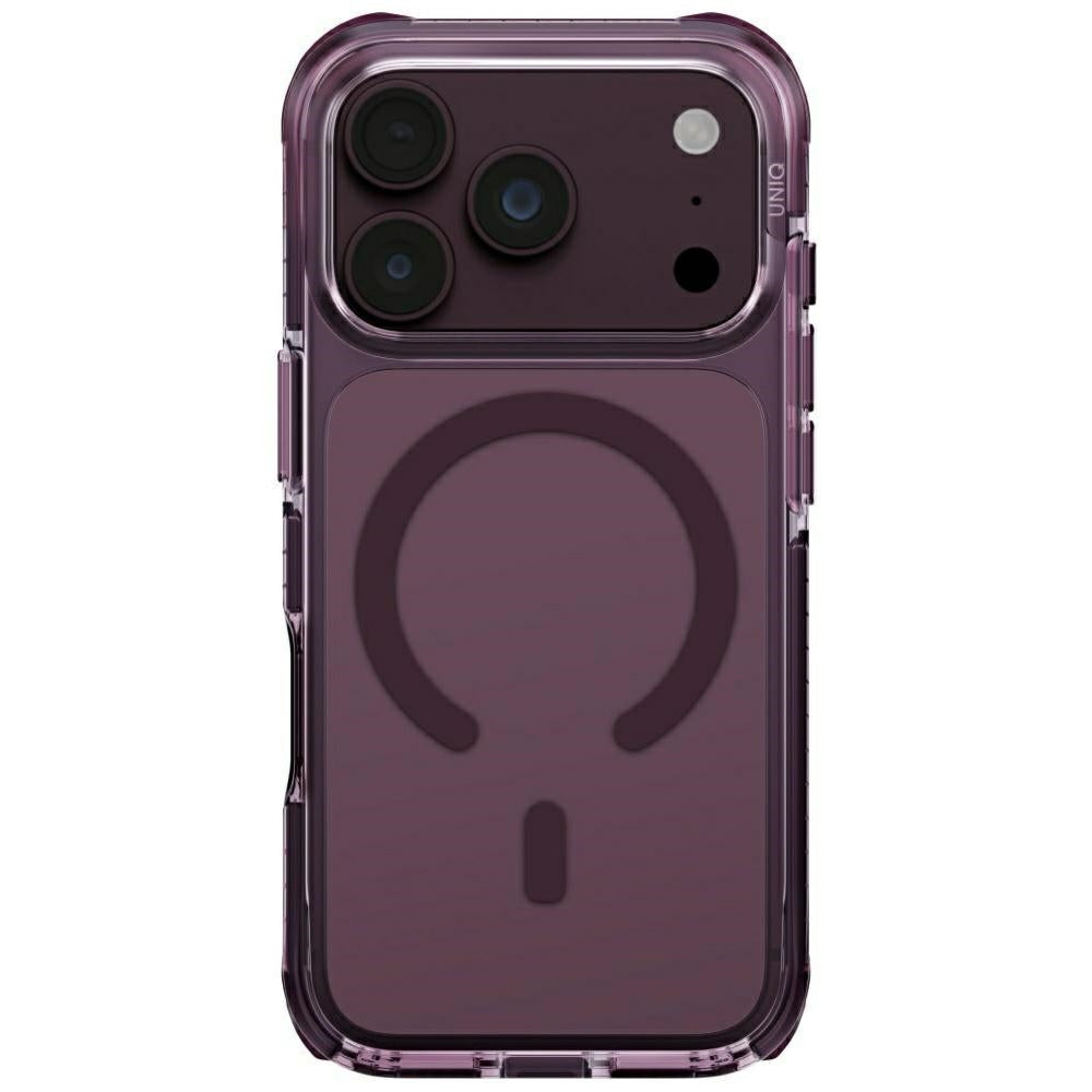 Uniq Combat Magclick krovimo dėklas skirtas iPhone 18 Pro / 17 Pro - bordo -- iPhone 18 Pro / iPhone 17 Pro