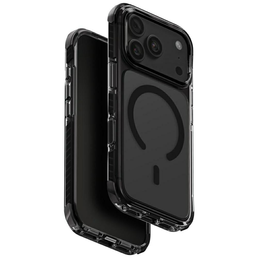 Uniq Combat Magclick krovimo dėklas skirtas iPhone 18 Pro / 17 Pro - juoda -- iPhone 18 Pro / iPhone 17 Pro