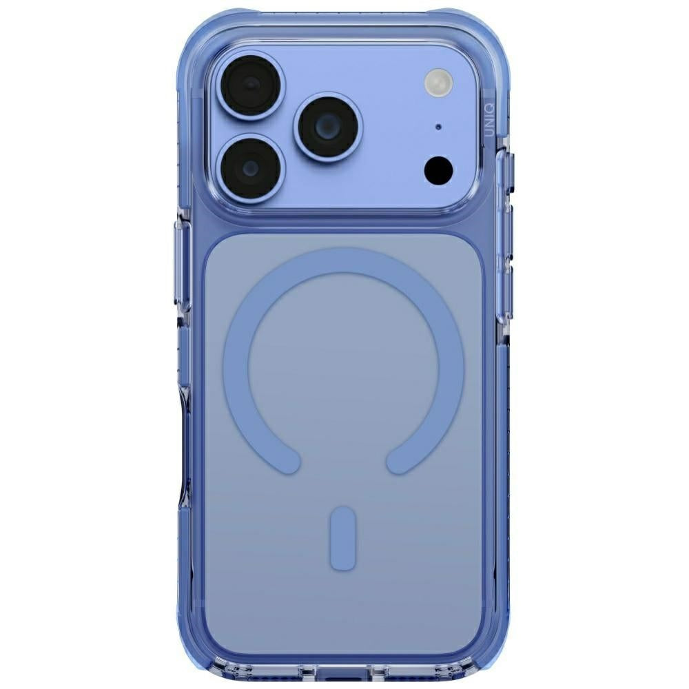 Uniq Combat Magclick krovimo dėklas skirtas iPhone 18 Pro / 17 Pro - mėlyna -- iPhone 18 Pro / iPhone 17 Pro