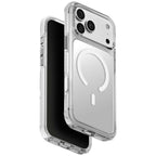 Uniq Combat Magclick Charging Dėklas iPhone 18 Pro Max / 17 Pro Max - balta -- iPhone 18 Pro Max / iPhone 17 Pro Max