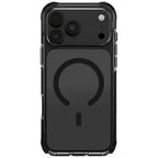 Uniq Combat Magclick Charging dėklas iPhone 18 Pro Max / 17 Pro Max - juoda -- iPhone 18 Pro Max / iPhone 17 Pro Max
