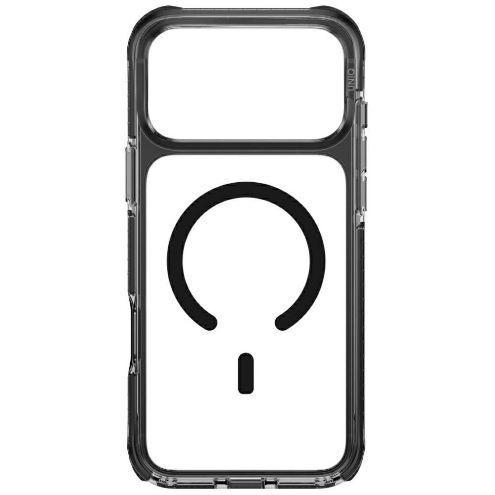 Uniq Combat Magclick Charging dėklas iPhone 18 Pro Max / 17 Pro Max - juoda -- iPhone 18 Pro Max / iPhone 17 Pro Max