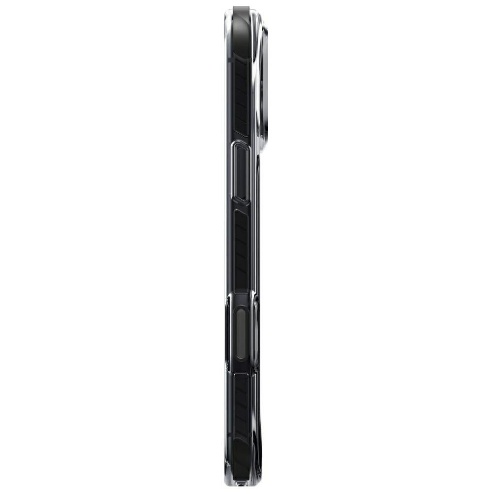 Uniq Combat Magclick Charging dėklas iPhone 18 Pro Max / 17 Pro Max - juoda -- iPhone 18 Pro Max / iPhone 17 Pro Max