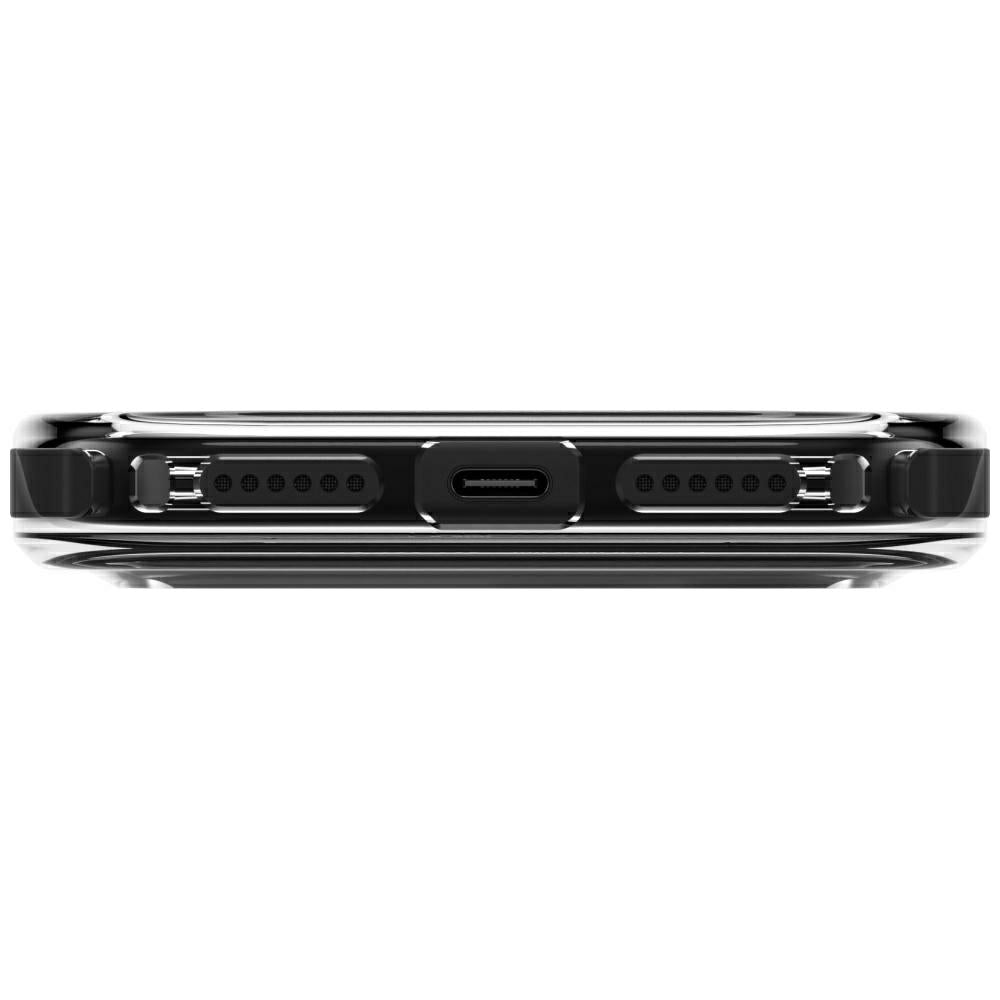 Uniq Combat Magclick Charging dėklas iPhone 18 Pro Max / 17 Pro Max - juoda -- iPhone 18 Pro Max / iPhone 17 Pro Max